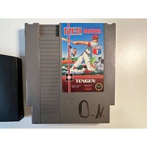 NES RBI BASEBALL TENGEN  